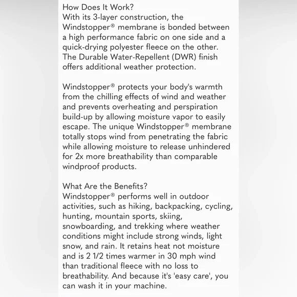 Marmot size XL Gore Windstopper Jacket - Picture 16 of 16